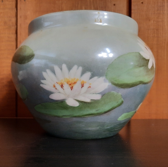 Vintage Limoges France T&V Tressemann & Vogt Handpainted Signed Planter - Picture 6 of 16